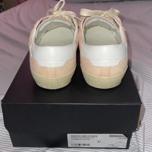 Saint Laurent suede low top sneakers - Picture 3 of 6